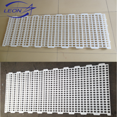 Leon series plastic slats floor for chicken house/ poultry farm/ chicken shed