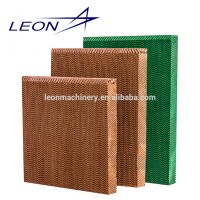 evaporative corrugated cellulose cooling pad for chicken house